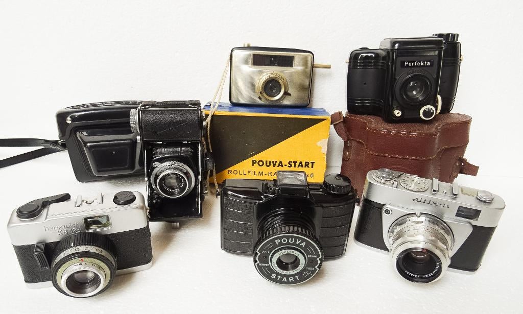 DDR camera, Pouva, Perfekta, Altix, Penti, Beroquick, Balda, Ophalen of Verzenden, Gebruikt, Compact, Overige Merken