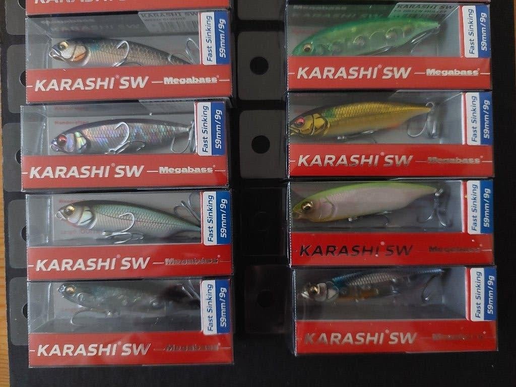 Megabass Karashi SWFS (Fast Sinking - 9g), Overige soorten