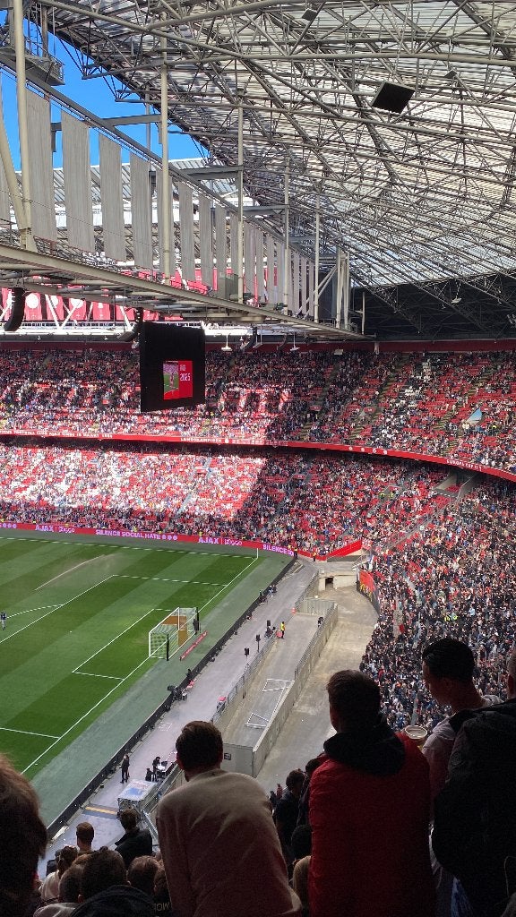 2 kaarten Ajax - Atalanta vak 402, Twee personen, Europa of Champions League