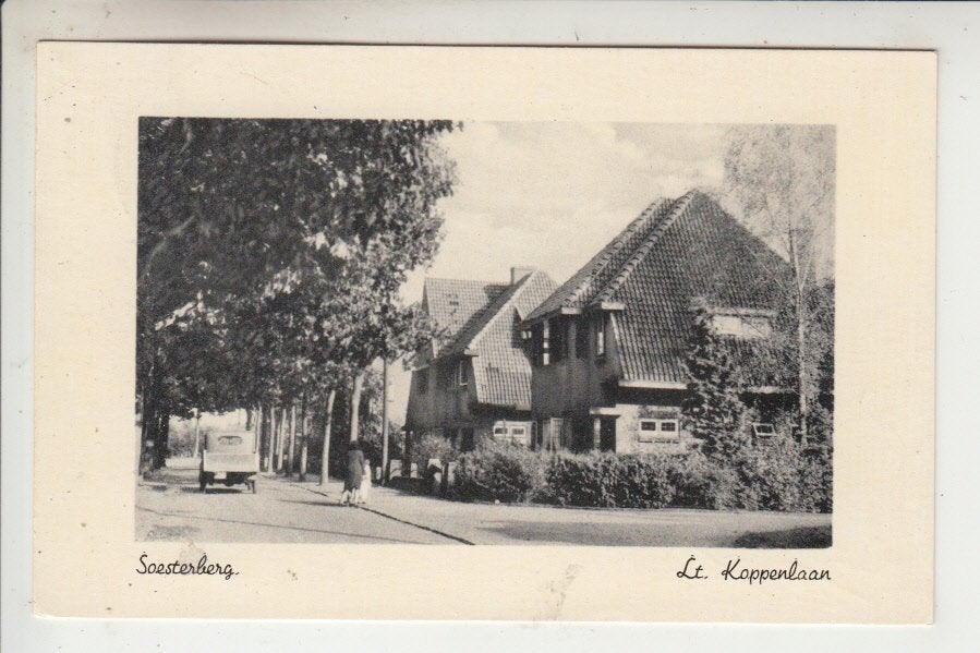 Soesterberg, Luitenant Koppenlaan, Verzamelen, Ophalen of Verzenden, 1940 tot 1960, Gelopen, Utrecht