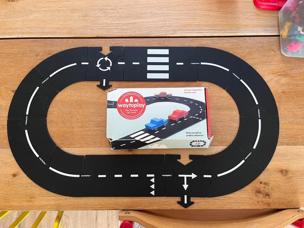 Way to play 12 delig 🚙 autobaan / wegdelen, Ophalen of Verzenden, Gebruikt
