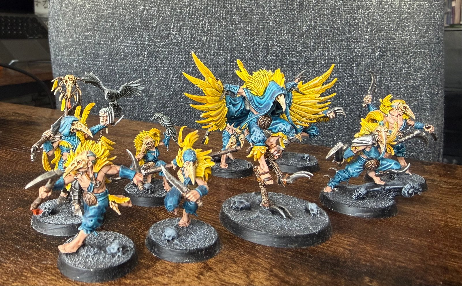 Warhammer war cry corvus cabal, Figuurtje(s), Warhammer, Ophalen of Verzenden, Zo goed als nieuw