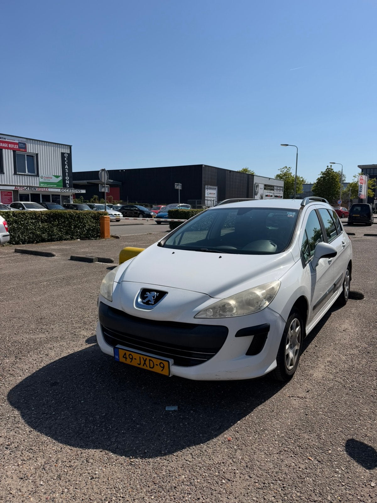 Peugeot 308 1.4 VTI 16V SW 5P 2009 Wit, Auto's, Voorwielaandrijving, 1350 kg, 15 km/l, Wit