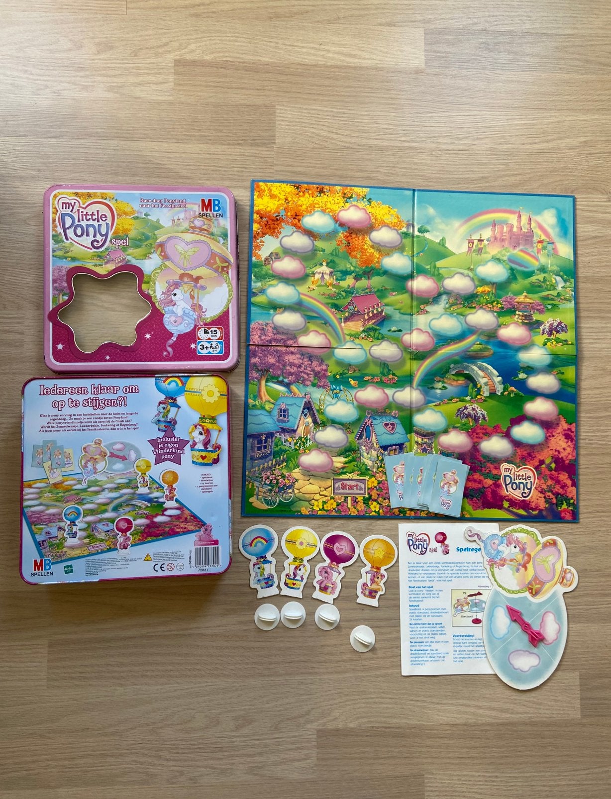 2000s My Little Pony G3 Bordspel (2007), Drie of vier spelers, Verzenden, Gebruikt