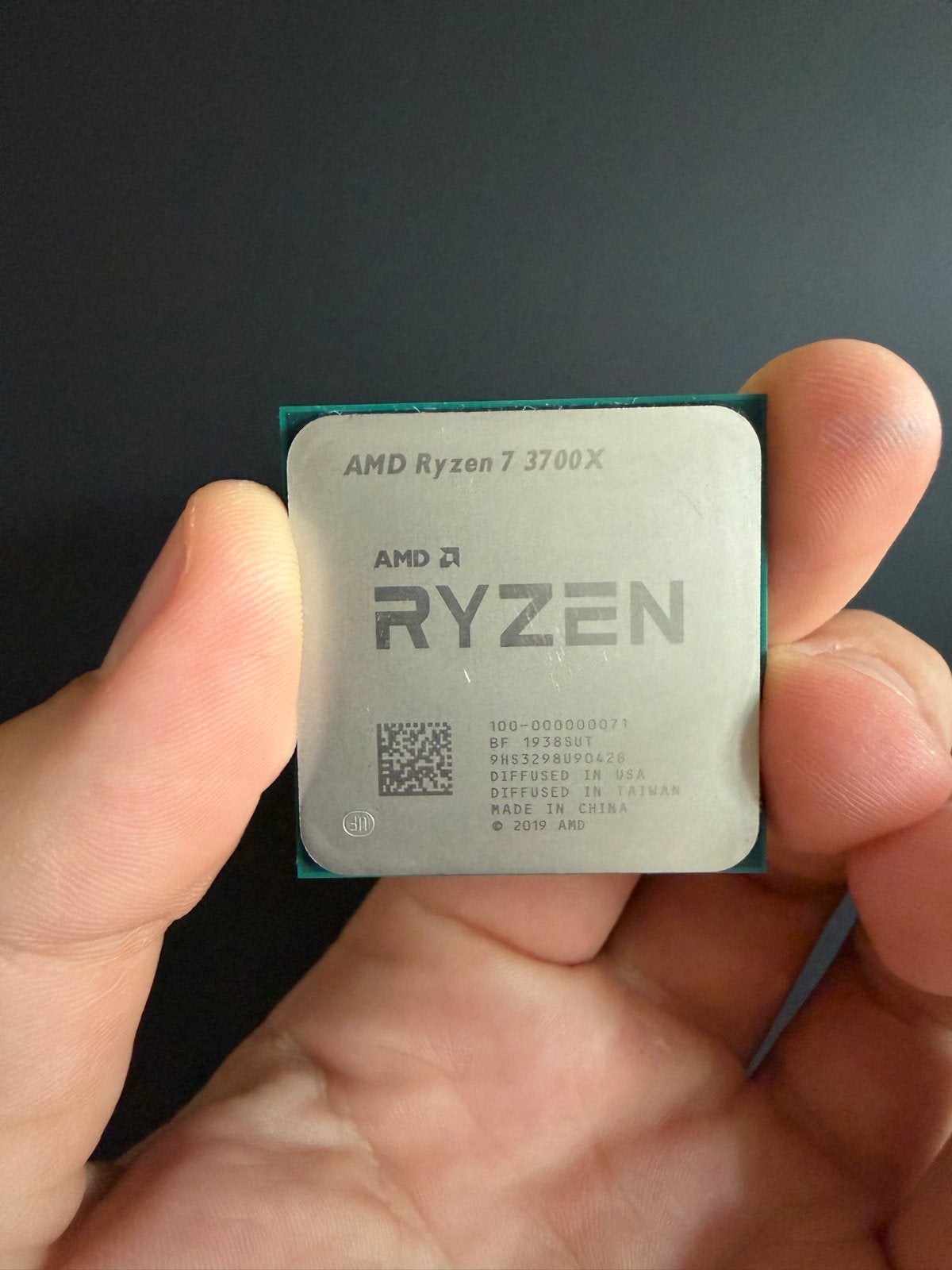 AMD Ryzen 7 3700X Processor - Zo goed als nieuw, Computers en Software, Ophalen, Zo goed als nieuw, 8-core, 3 tot 4 Ghz