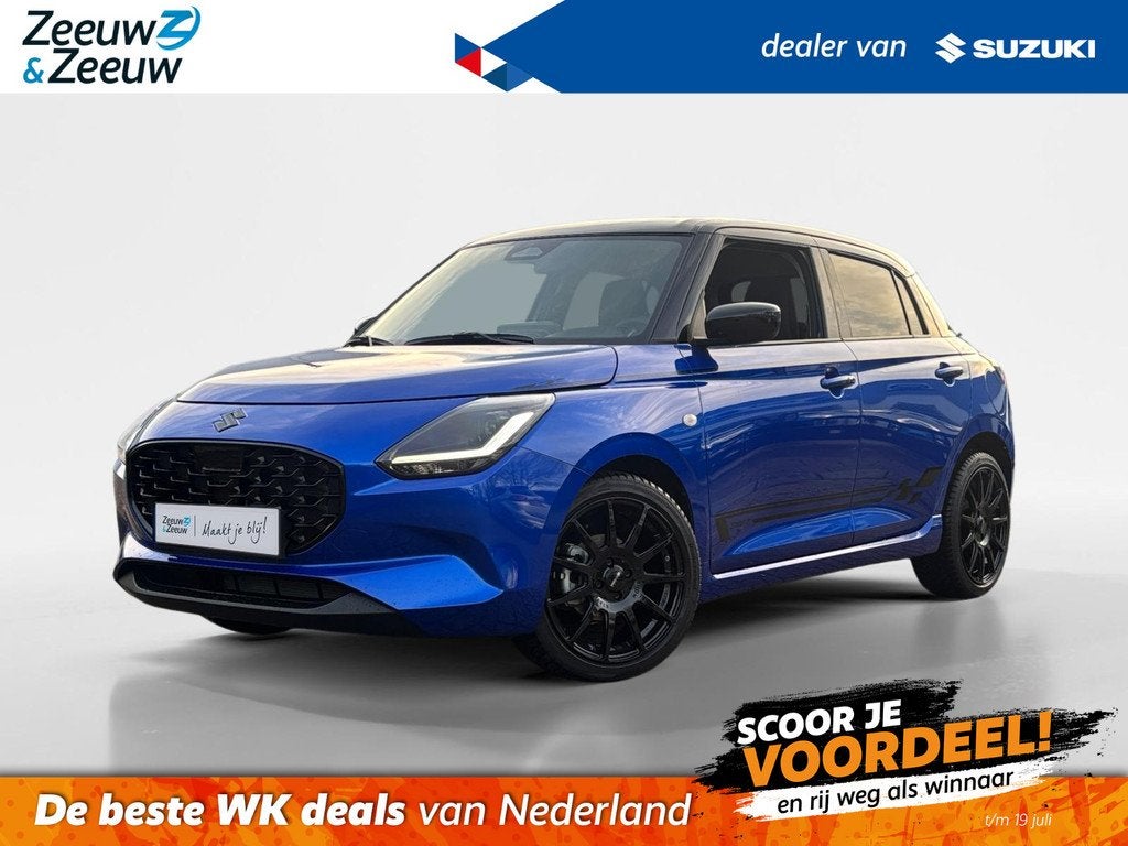 Suzuki Swift 1.2 Style Sport Pack | NU €2.200.- KORTING |, Auto's, Suzuki, Voorwielaandrijving, Stof, Euro 6, Overige kleuren