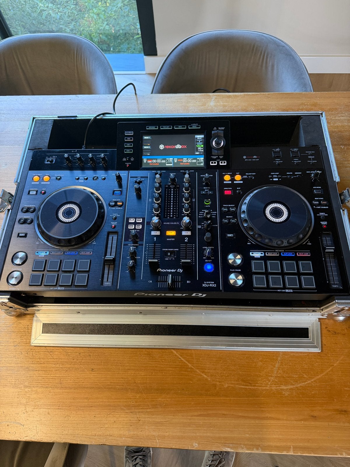 Pioneer XDJ-RX2 DJ-set met flightcase, Ophalen, Zo goed als nieuw, Dj-set, Pioneer