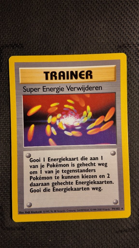 Super Energy Removal 79 Base | Pokemon kaart, Ophalen, Zo goed als nieuw, Losse kaart