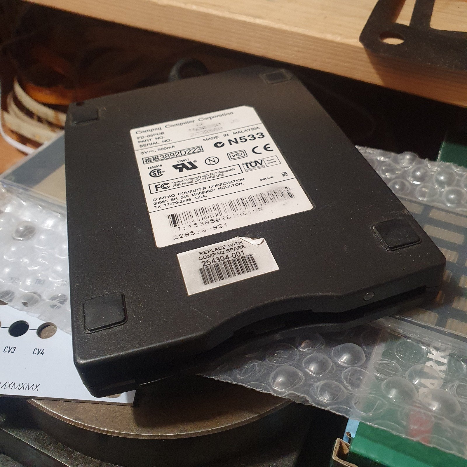 compaq fd-05PUB Usb floppy drive, Ophalen of Verzenden
