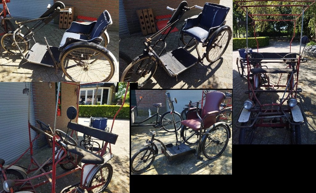 3 Bijzondere Vintage Fietsen (Ook los te koop), Ophalen