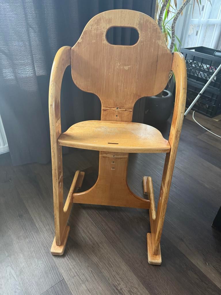 Tiamo Wood Collection Meegroeistoel, Kinderen en Baby's, Kinderstoelen, Ophalen, Gebruikt, Meegroeistoel