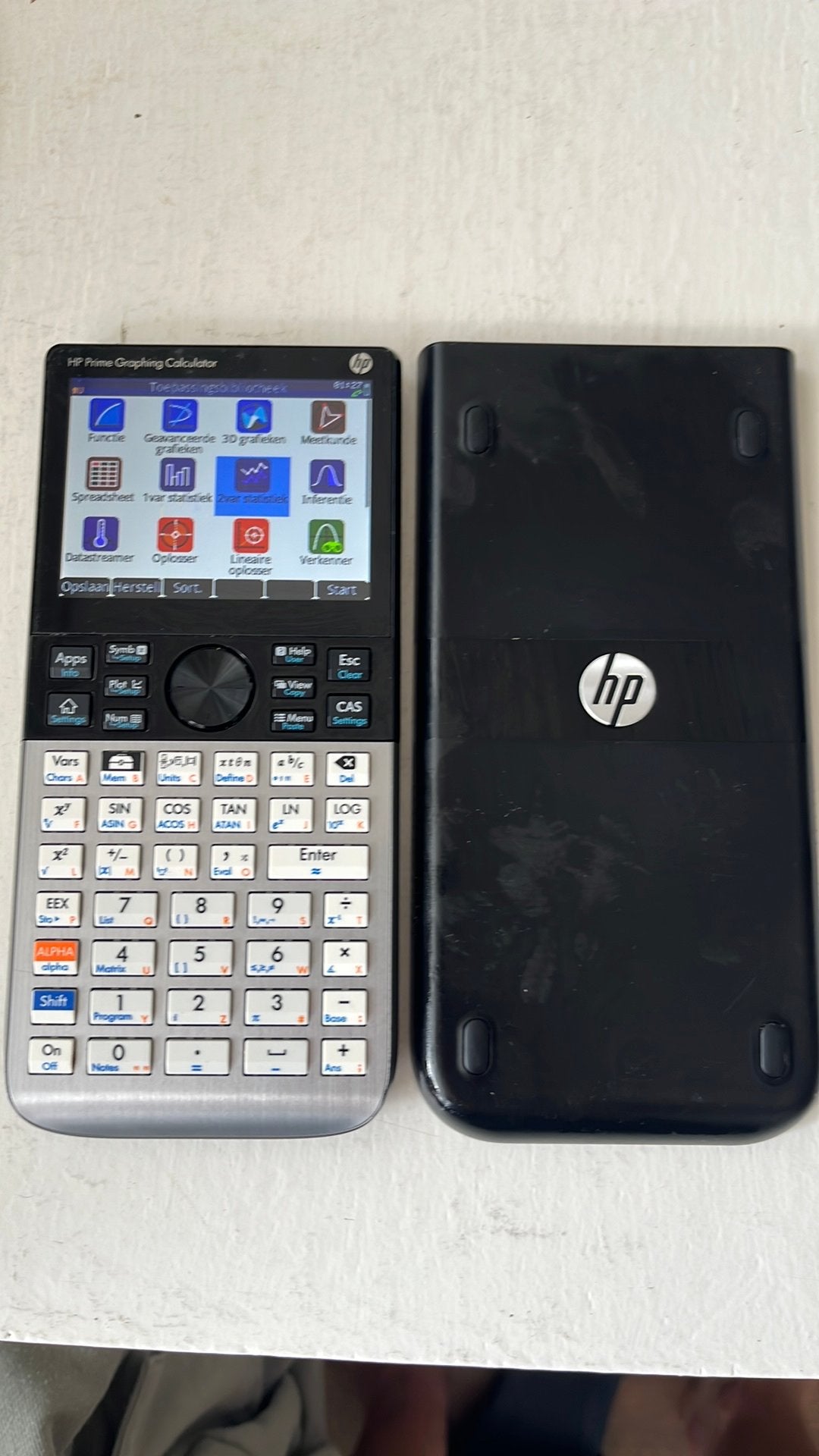 HP Grafische Rekenmachine, Ophalen of Verzenden, Grafische rekenmachine, Zo goed als nieuw