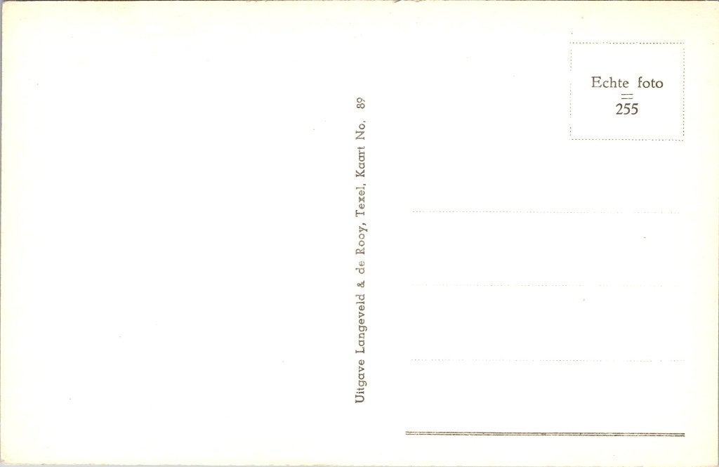 Den Hoorn Texel - 12 ansichtkaarten, Verzenden, 1960 tot 1980, Gelopen, Waddeneilanden