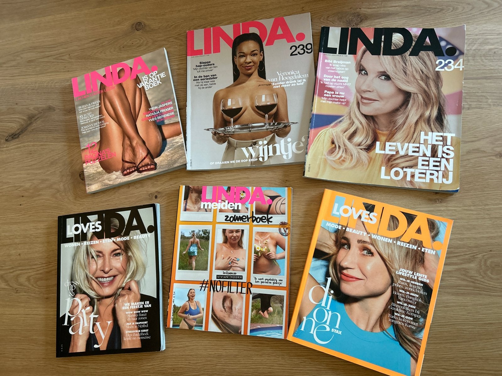 Linda 6x, Boeken, Ophalen of Verzenden, Zo goed als nieuw, Damesbladen