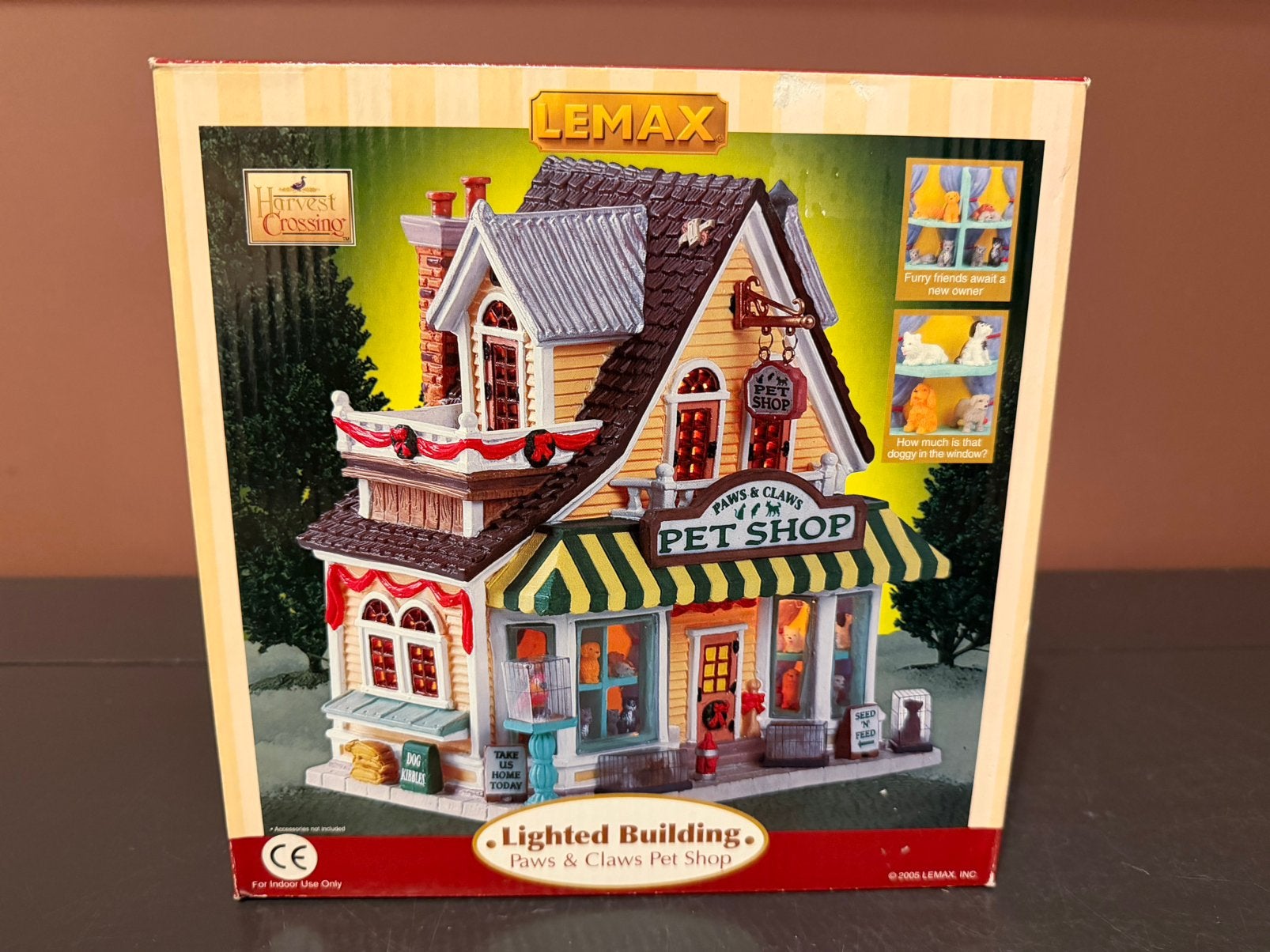 Lemax Paws & Claws pet shop. KERSTDORP, Ophalen of Verzenden, Zo goed als nieuw