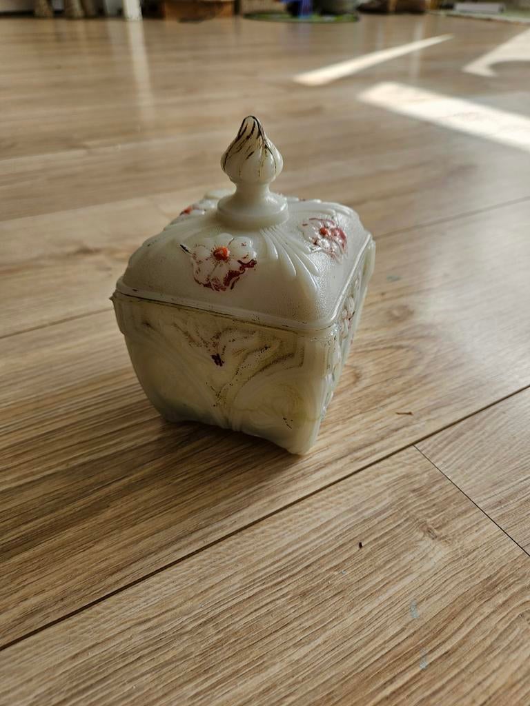 Opaline pot / schaaltje, Ophalen of Verzenden