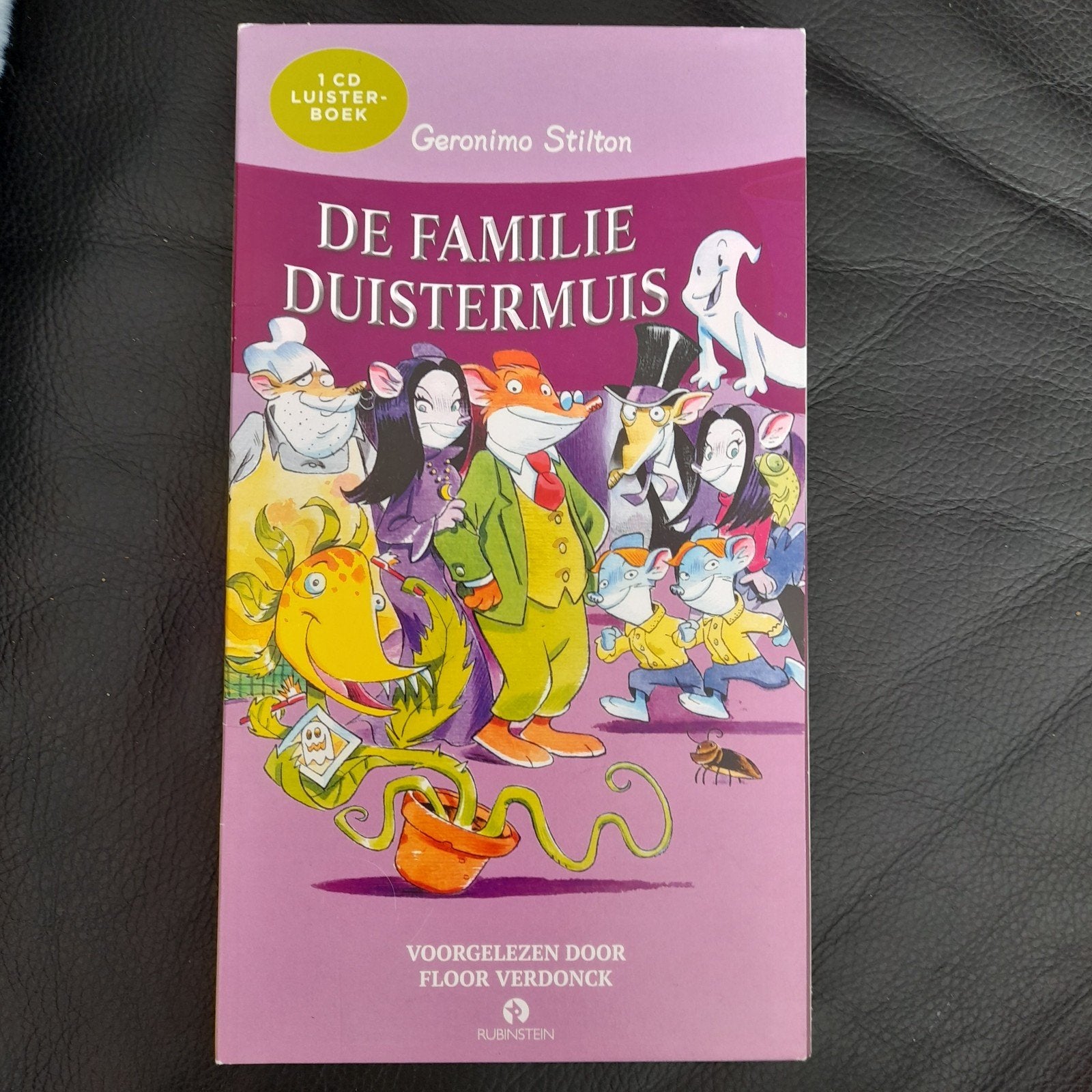 Geronimo Stilton Luister CD: De Familie Duistermuis, Boeken, Luisterboeken, Ophalen of Verzenden, Geronimo Stilton, Cd, Kind