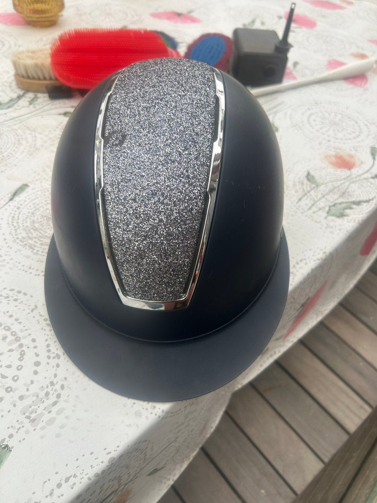 Harrys horse Cap maat S (52-54, Dieren en Toebehoren, Paardrijkleding, Dressuur, Gevoerd, Ophalen of Verzenden, Zo goed als nieuw