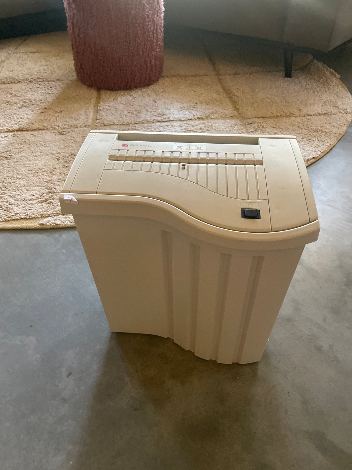 Rexel papiervernietiger - Gebruikt maar functioneel, Ophalen of Verzenden, Gebruikt