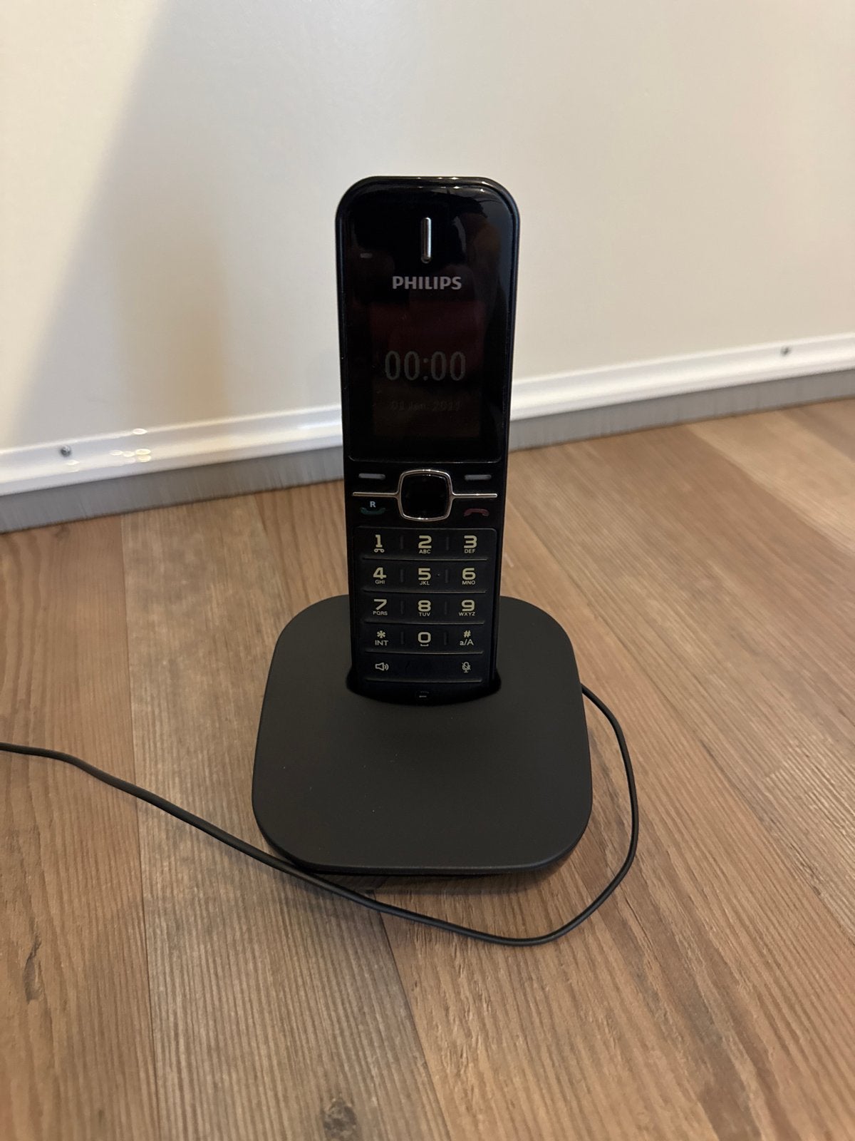 Philips CD4801B/NL DECT-telefoon met 1 handset, Telecommunicatie, Ophalen of Verzenden, Gebruikt, 1 handset