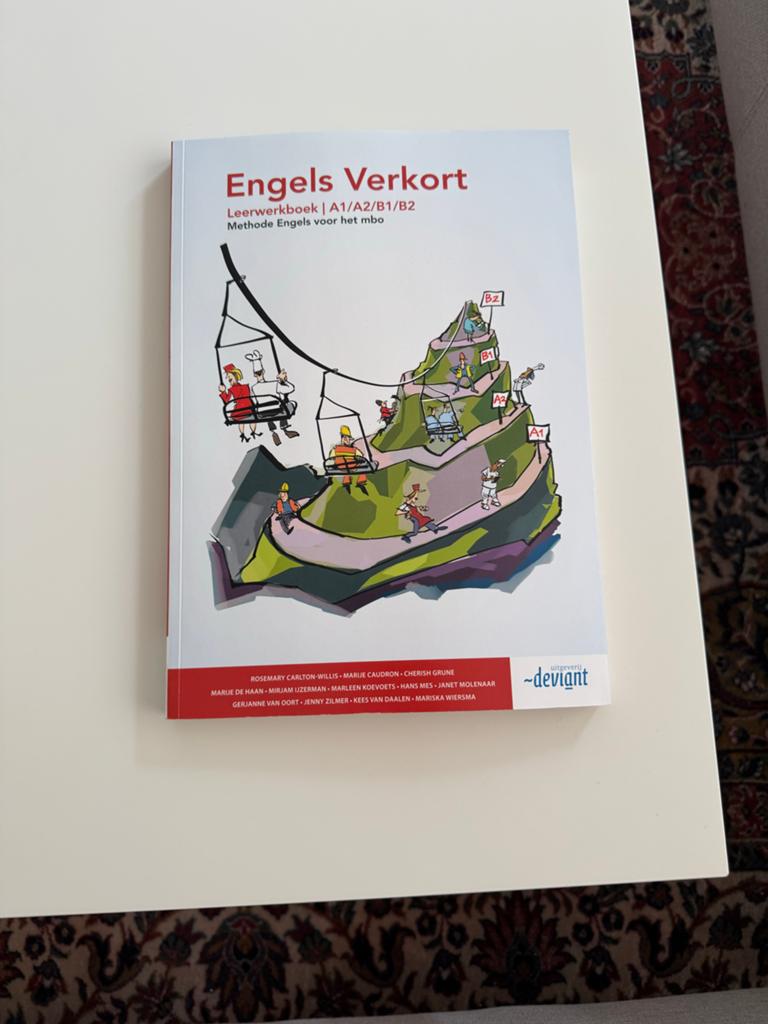 Engels verkort MBO - Leerwerkboek, Engels, Ophalen of Verzenden, Zo goed als nieuw, Marije Caudron