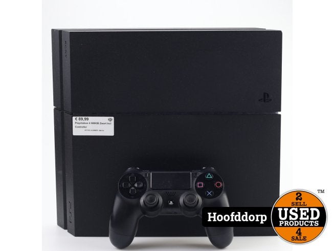Playstation 4 500GB Zwart Incl Controller, Sony, Zo goed als nieuw, Support@sony.com, 1-7-1 Konan, Minato-ku
Tokyo 108-0075
Japan