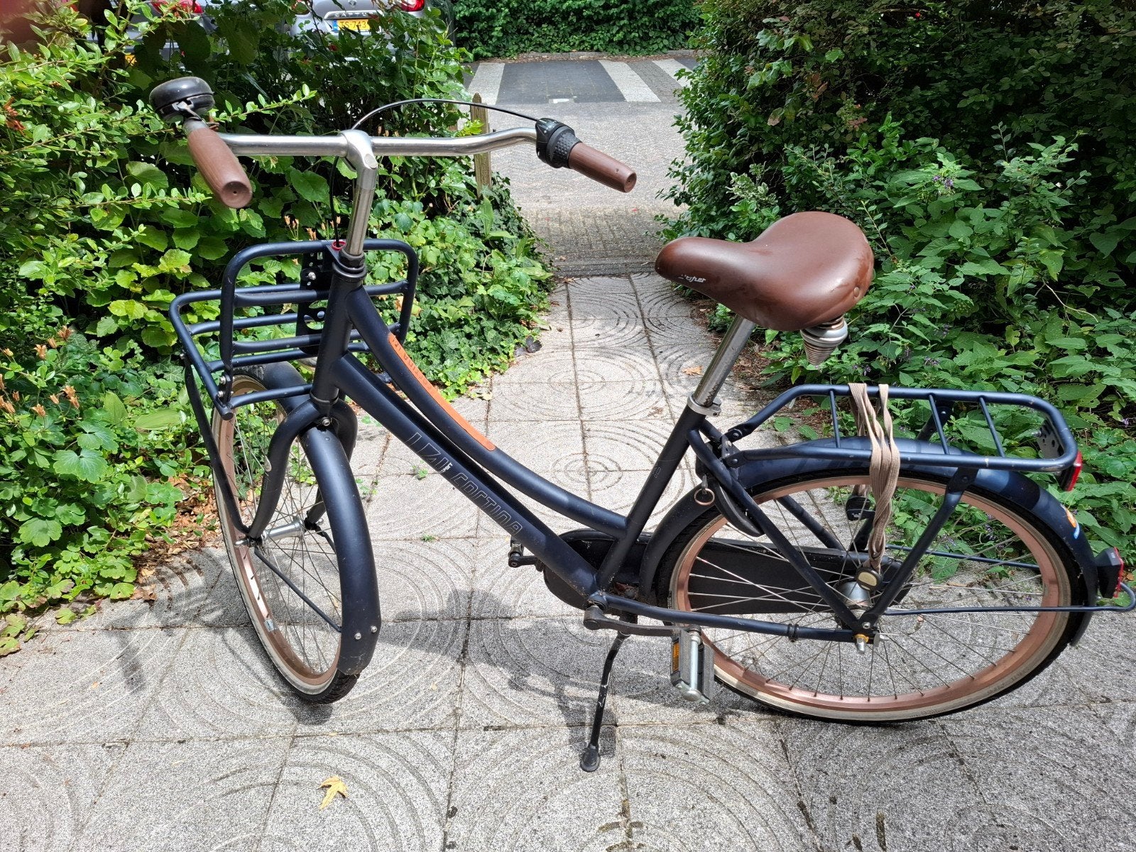 Meisjesfiets 26 inch Cortina U4 Transport, Fietsen en Brommers, Fietsen | Meisjes, Terugtraprem, Gebruikt, Cortina transport fiets