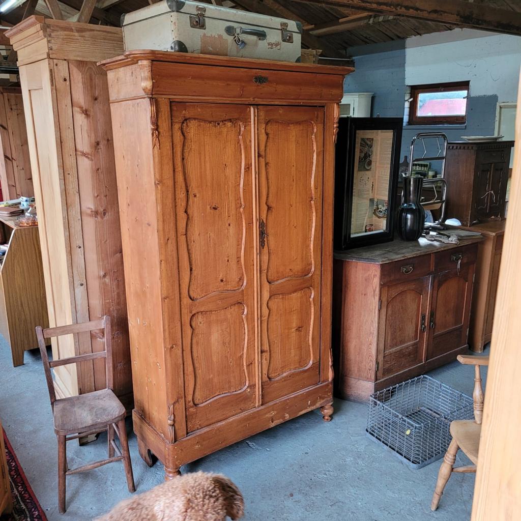 Brocante vintage oude kast biedermeierkast servieskast, Ophalen