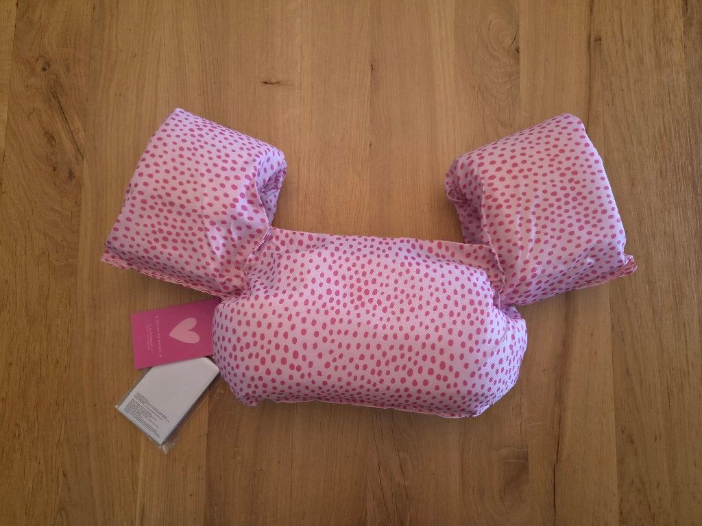 Nieuw! Swim Essentials Puddle Jumper, roze, dots, 2/6 jaar, Kinderen en Baby's, Meisje, One size, Nieuw, Ophalen of Verzenden