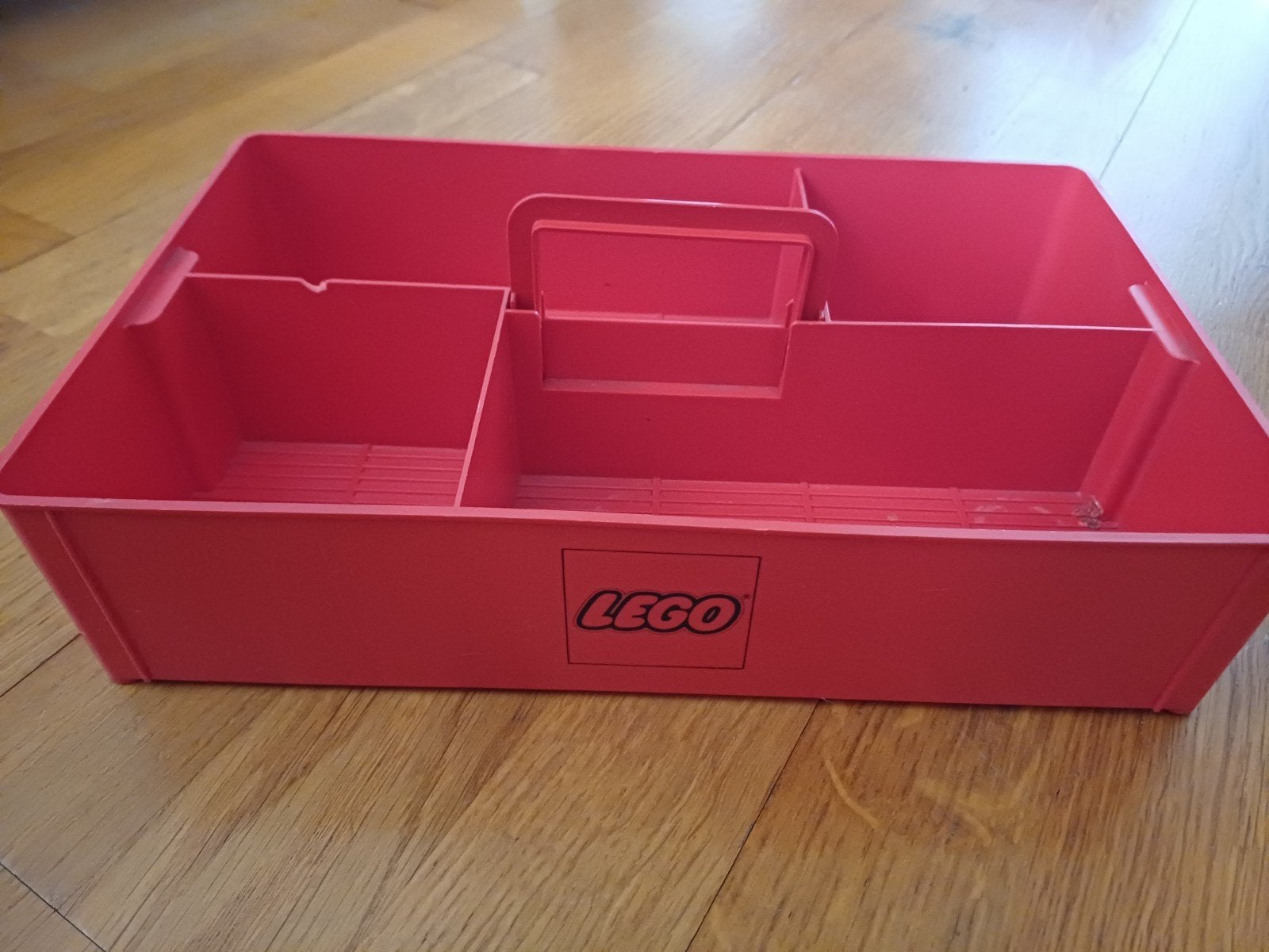 vintage Lego opbergbak rood gebruikt staat, Kinderen en Baby's, Speelgoed | Duplo en Lego, Ophalen of Verzenden, Gebruikt, Lego