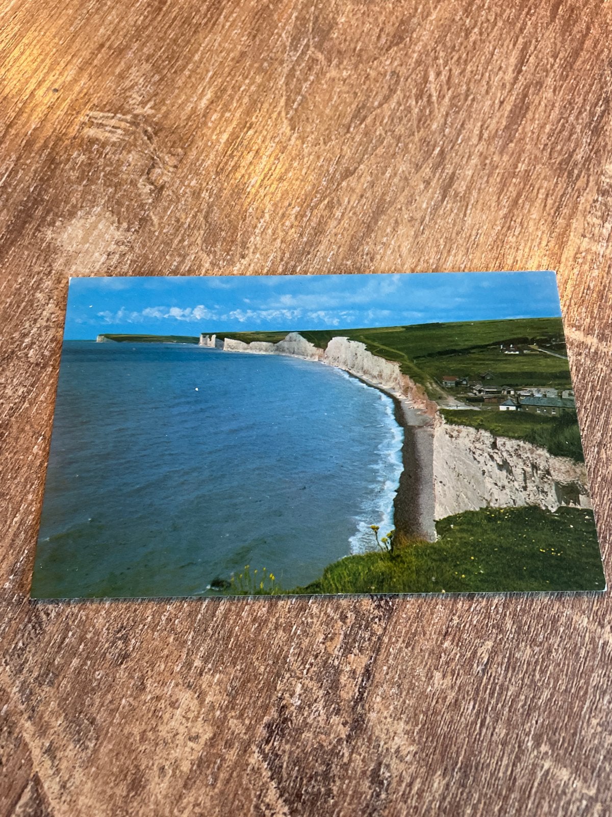 Ansichtkaart Birling Gap en Seven Sisters, Eastbourne, Verzamelen, Ophalen of Verzenden, 1960 tot 1980, Ongelopen