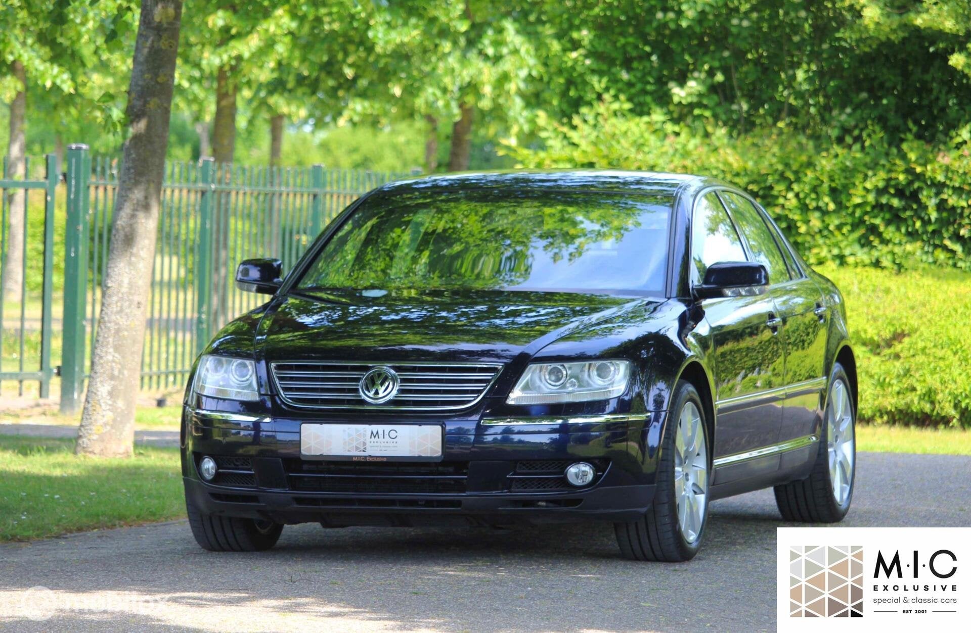 Volkswagen Phaeton 6.0 W12 | topstaat! | In/ruil welkom!, Automaat, Blauw, Leder, Sedan