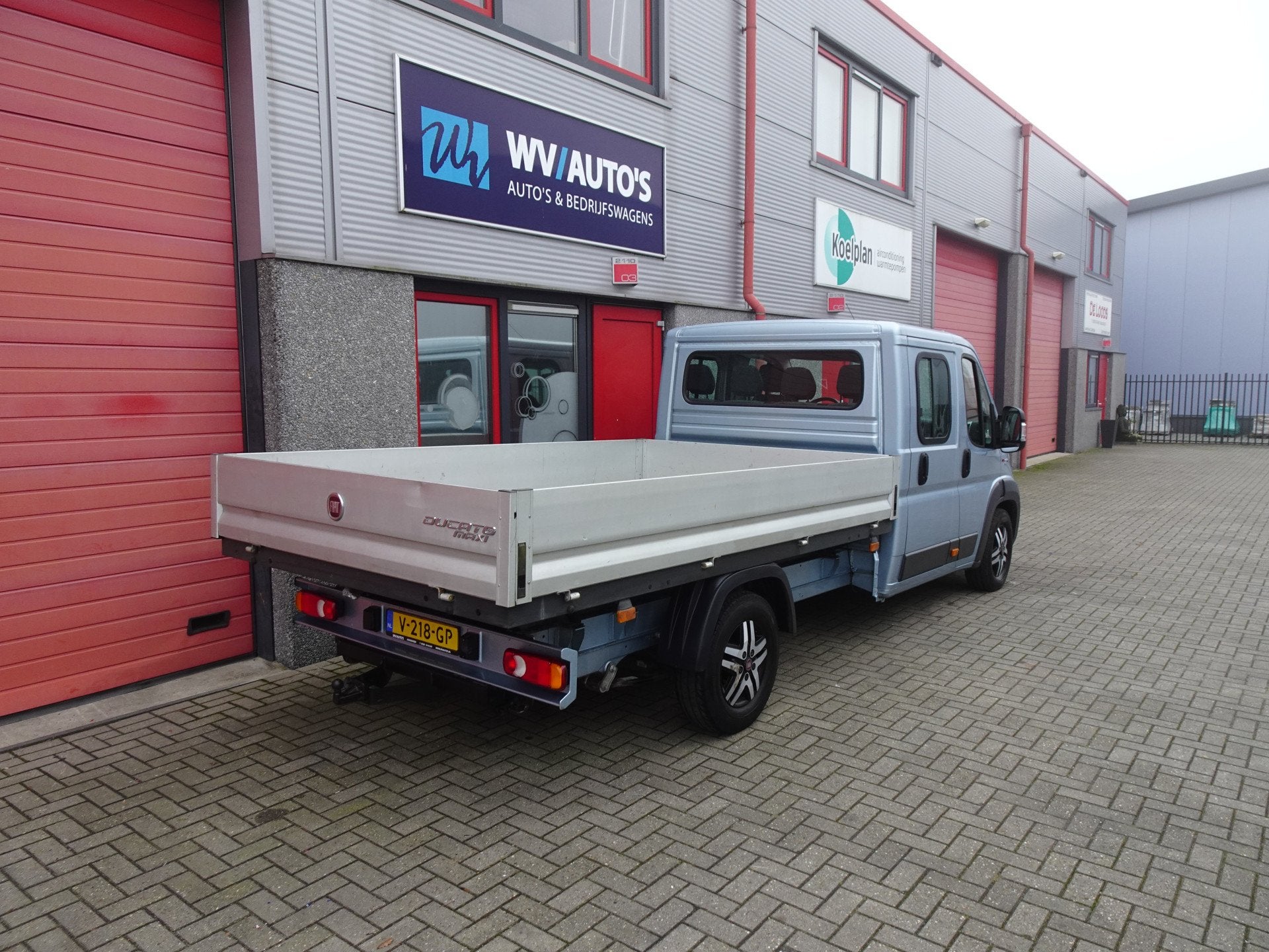 Fiat Ducato 35H 2.3 MultiJet L4H1 DC 6 zitter maxi clima lmv, Auto's, Voorwielaandrijving, Gebruikt, Bedrijf, 6 stoelen