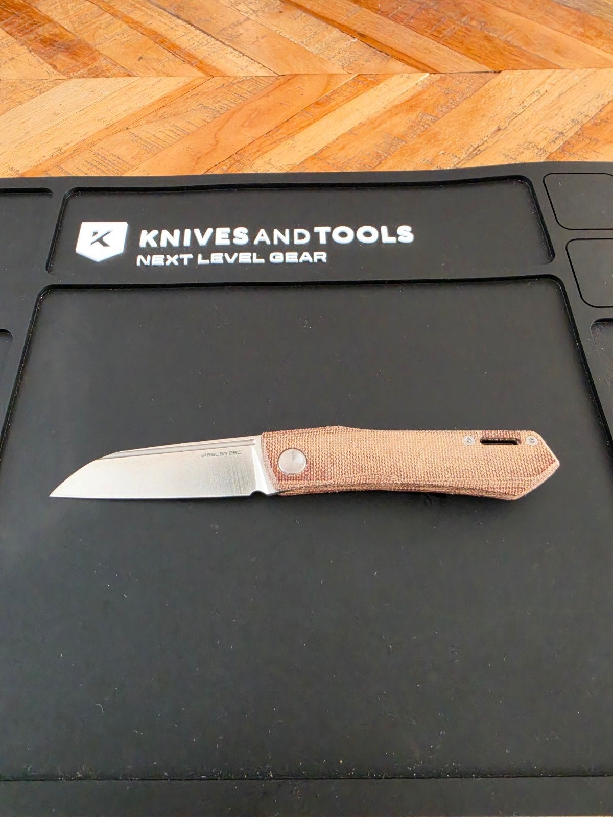real steel solis n690 micarta knives and tools edition, Ophalen of Verzenden, Nieuw
