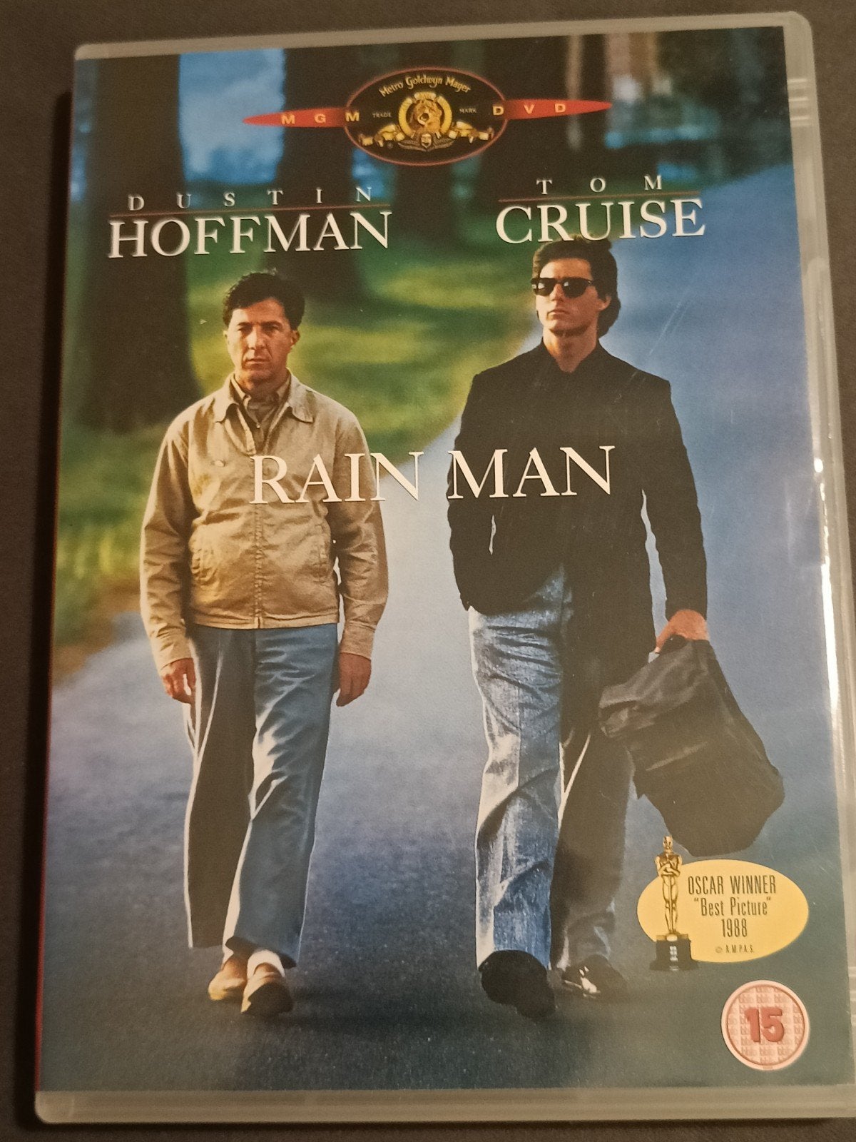 Rain Man DVD - Dustin Hoffman & Tom Cruise, Cd's en Dvd's, Gebruikt, Overige genres, Spaans, Inclusief doosje