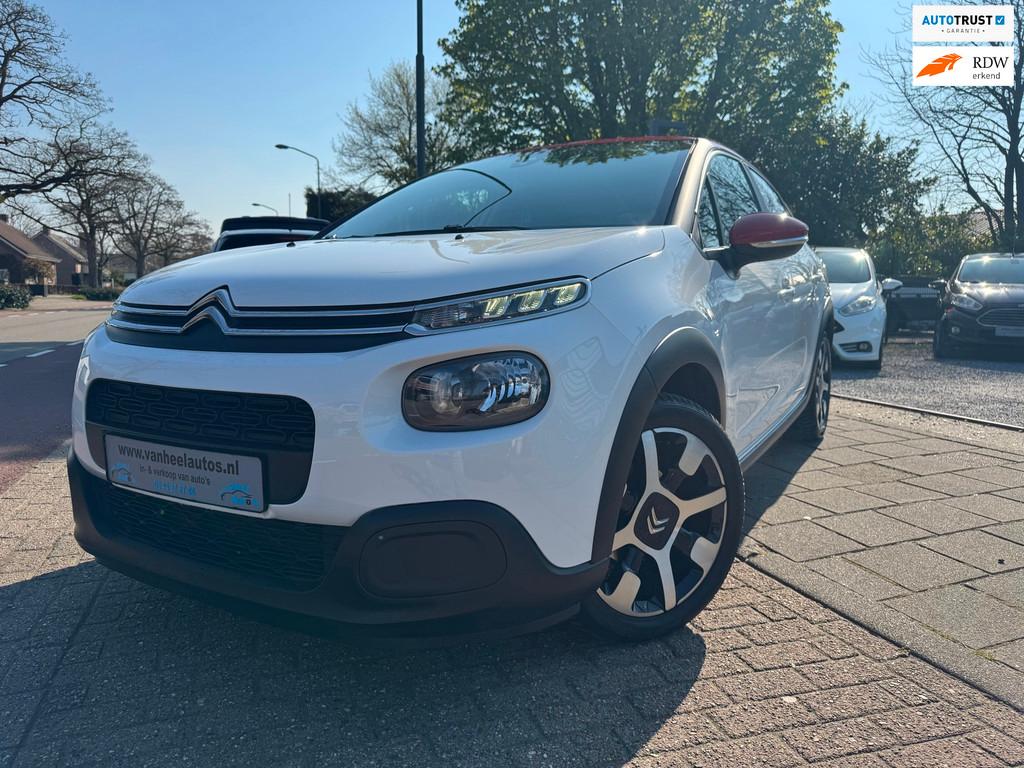 Citroen C3 1.2 PureTech A-C Elek Pakket Cruise Lmv Bluetooth, Stof, Gebruikt, Zwart, 1199 cc