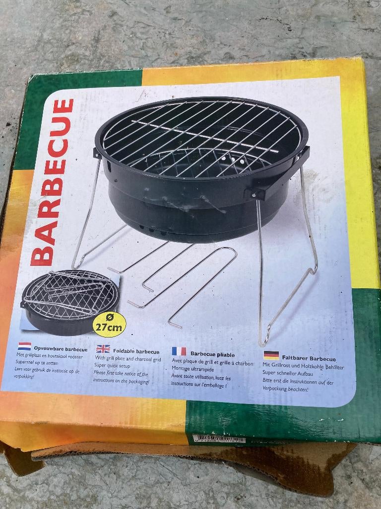 Mini barbeque voor kamperen, Ophalen, Gebruikt, Onbekend