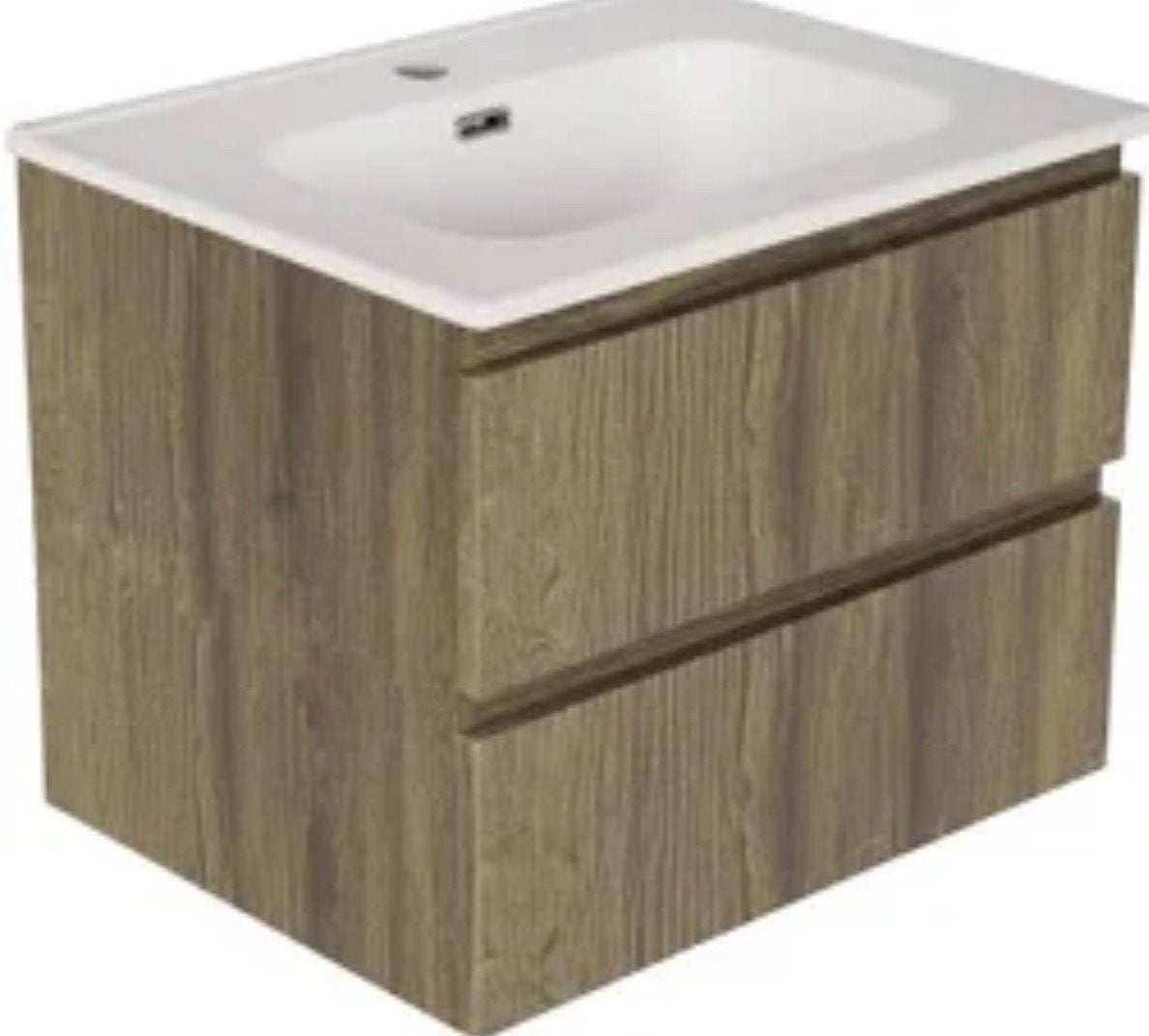 Nieuwe Differnz Luka Light Oak Badkamermeubel in doos, Nieuw, Minder dan 100 cm, 25 tot 50 cm, 50 tot 100 cm