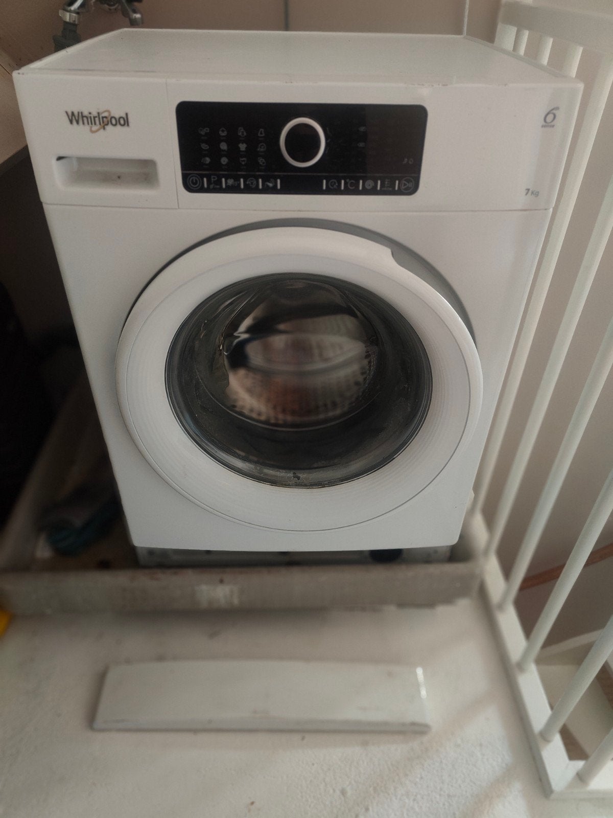 Whirlpool Wasmachine 7kg - trommel (defect), Witgoed en Apparatuur, Wasmachines, Ophalen