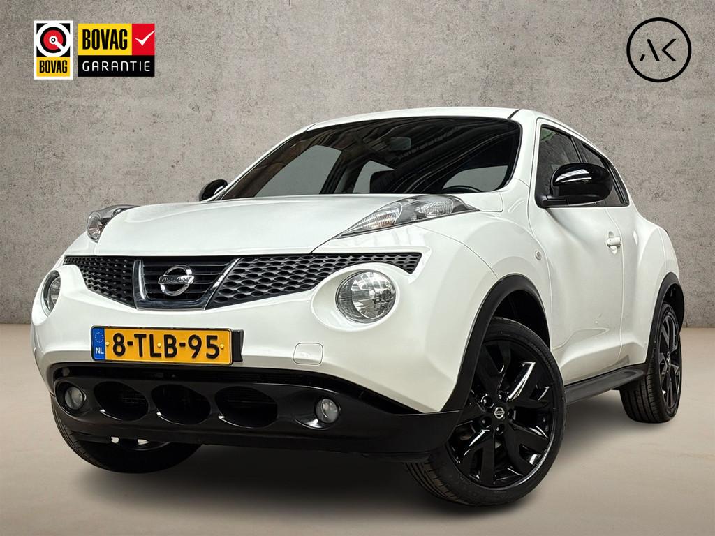 Nissan Juke 1.6 Sport Automaat (NAVIGATIE, CLIMATE, CAMERA,, Auto's, Nissan, Stof, Zwart, Wit, Origineel Nederlands