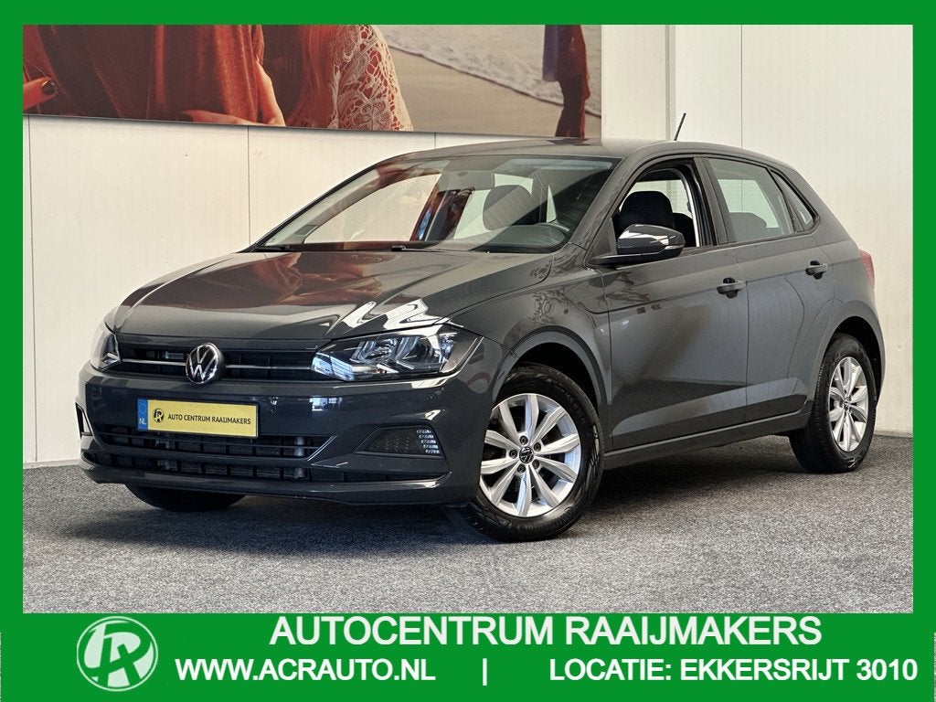 Volkswagen Polo 1.0 TSI COMFORTLINE ADAPTIVE CRUISE CONTROL, Zwart, Origineel Nederlands, Bedrijf, 19 km/l