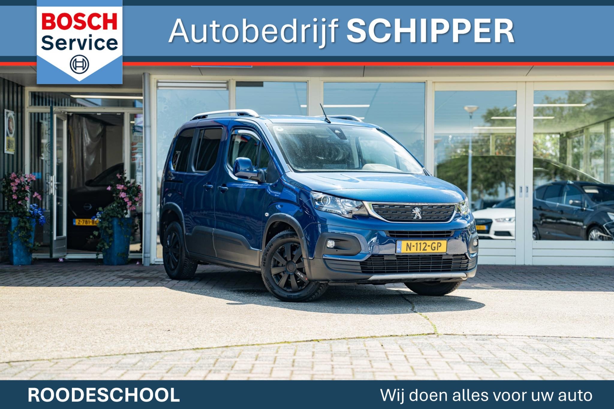 Peugeot Rifter 1.5 BlueHDI Allure, Auto's, 12 maanden, Stof, Gebruikt, Euro 6