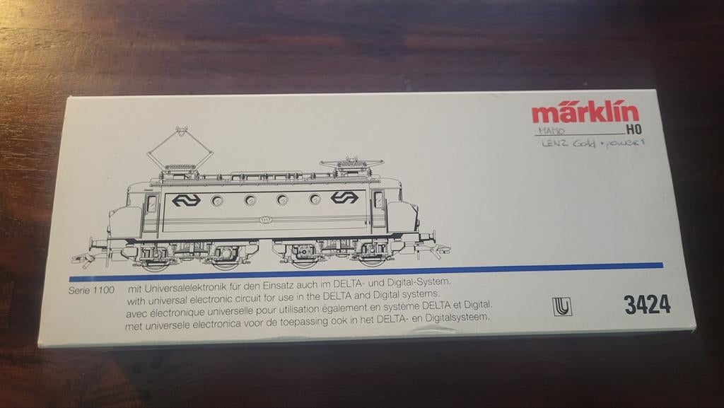 MARKLIN 3424 - NS 1117, Wisselstroom, Ophalen of Verzenden, NS, Märklin