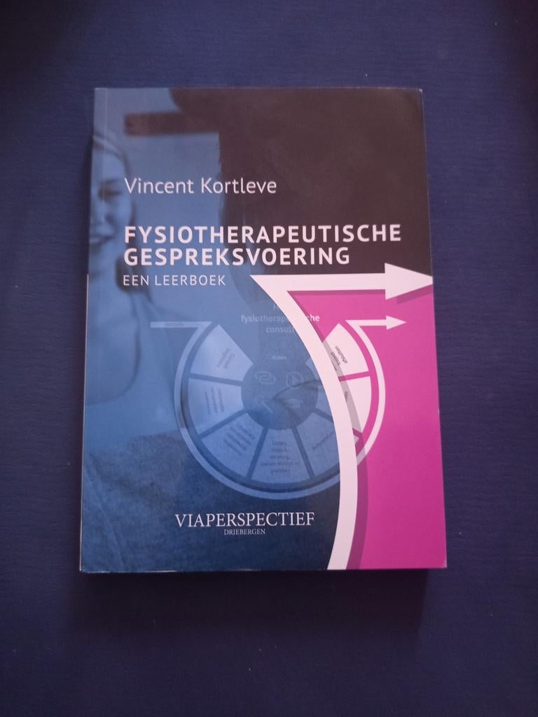 Fysiotherapeutische Gespreksvoering - Vincent Kortleve, Boeken, Studieboeken en Cursussen, Gelezen, Vincent Kortleve, Gamma, HBO