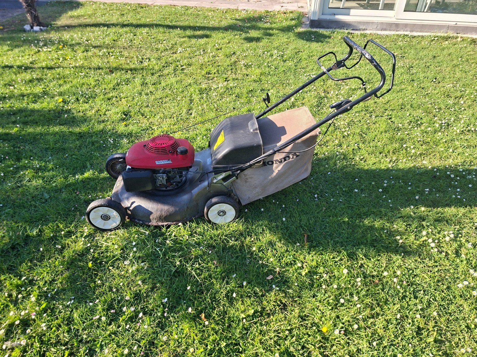 Honda grasmaaier - Benzine - Gebruikt, Ophalen, Cirkelmaaier, Honda, Gebruikt