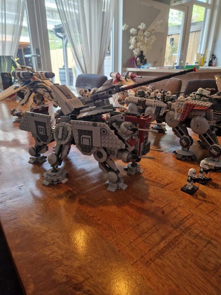 Star Wars Lego Collectie - AT-TE Walkers en meer, Ophalen of Verzenden, Zo goed als nieuw, Actiefiguurtje