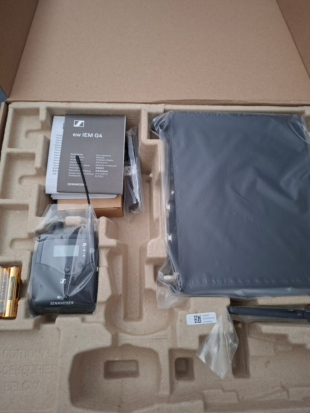 Sennheiser EW IEM G4-B, Ophalen of Verzenden, Nieuw, Overige typen, Draadloos