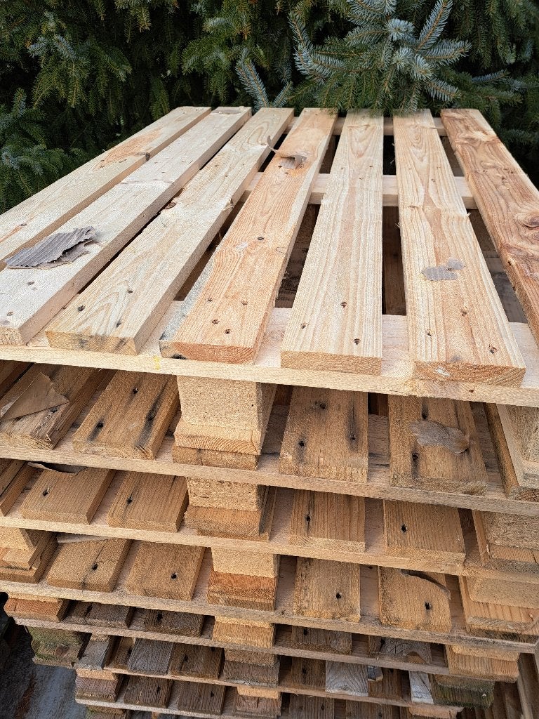 pallets, Doe-het-zelf en Verbouw, Hout en Planken, Ophalen, Zo goed als nieuw, 50 mm of meer, Pallet