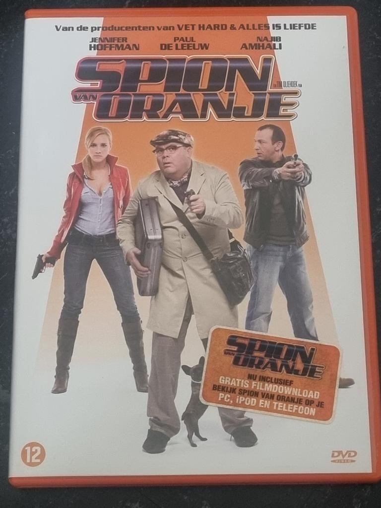 Spion van Oranje DVD - Nederlandse Komedie, Ophalen of Verzenden, Zo goed als nieuw, Komedie, Film
