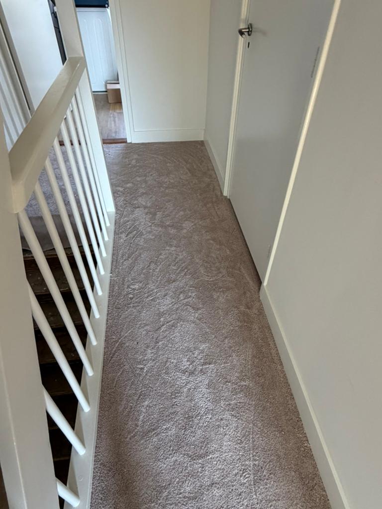 Reststuk tapijt 3,5x5m – licht taupe/beige – 17,5m², Huis en Inrichting, Ophalen, Beige, Zo goed als nieuw, 200 cm of meer